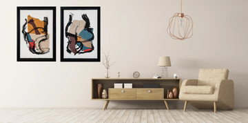 Castilla I & II - Paper Painting by NOVOCUADRO ART COMPANY - view 3
